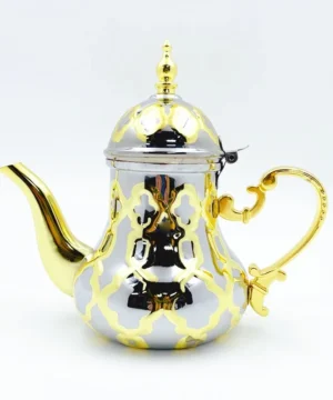 Théière marocaine acier inoxydable Pot arabe