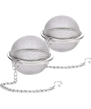 Théière en acier inoxydable boule en maille outils de cuisine