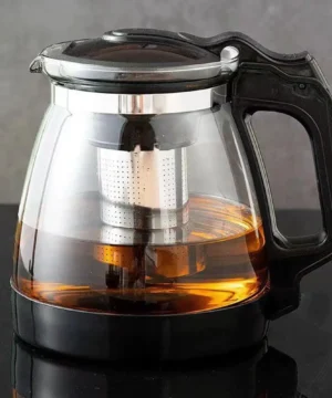 Théière en verre 1/2L Kung Fu chinois avec panier filtrant