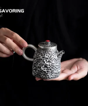 Théière en Céramique Dorée 120ml