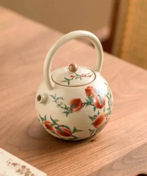Théière chinoise Ru rose Kung Fu