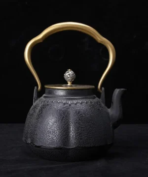 Théière Bouilloire à thé en fonte style chinois 1,2 L en fer