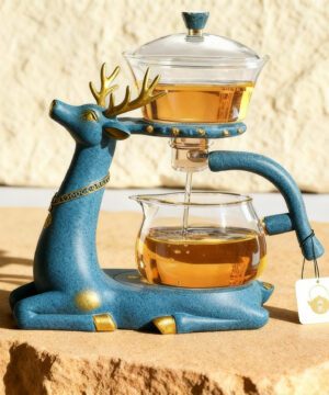 Théière en verre à haute teneur en borosilicate bouilloire supporter fiante