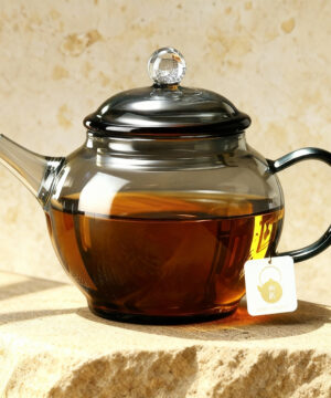 Mini Théière en Verre Borosilicaté avec Filtre – 200 ml