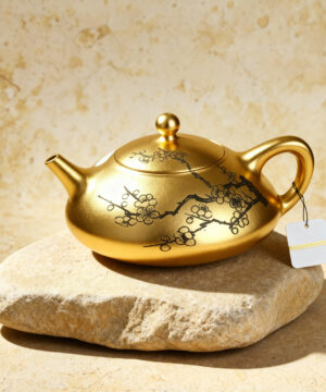 Théière créative en fonte Style chinois avec poignée