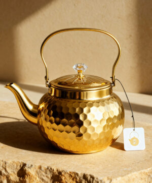 Théière de luxe en acier inoxydable - bouilloire à eau