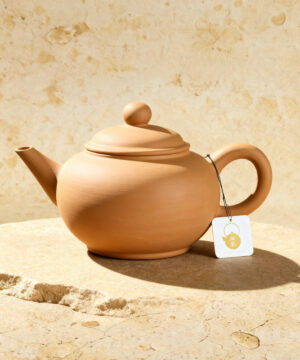 Théière en fonte chinoise en argile violet minerai brut 100ml
